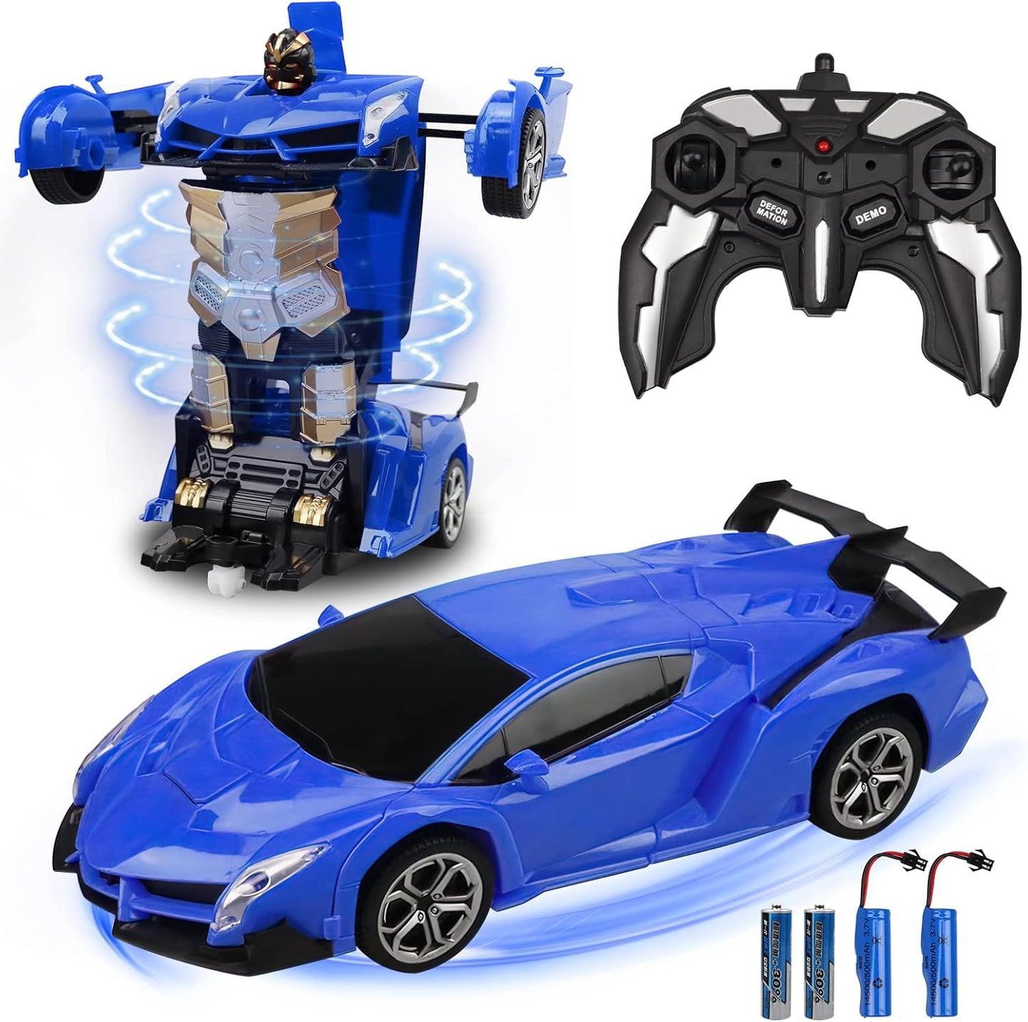 CARRO TRANSFORMER A CONTROL REMOTO