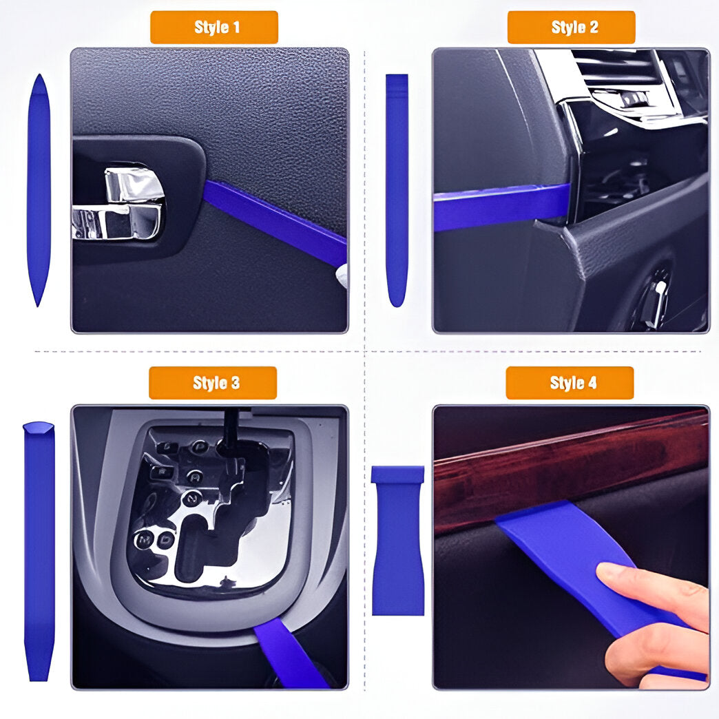 CARTOOL™:KIT X12 HERRAMIENTAS TODO EN 1 DE EXTRACCIÓN DE MOLDURAS