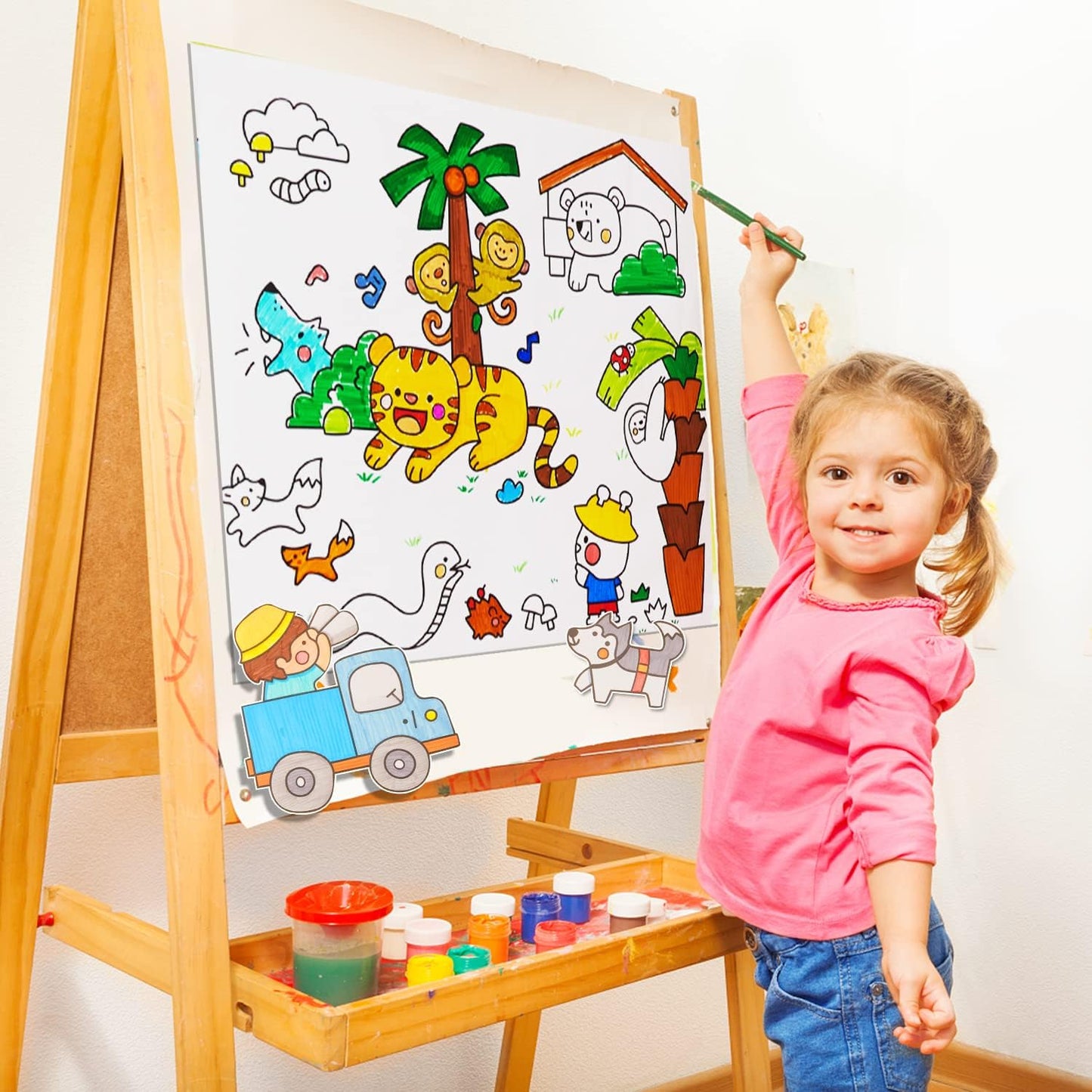ARTKIDS™ | ROLLO X3MTS DE DIBUJO PARA NIÑOS | PAGA 1 LLEVA 2 🎨
