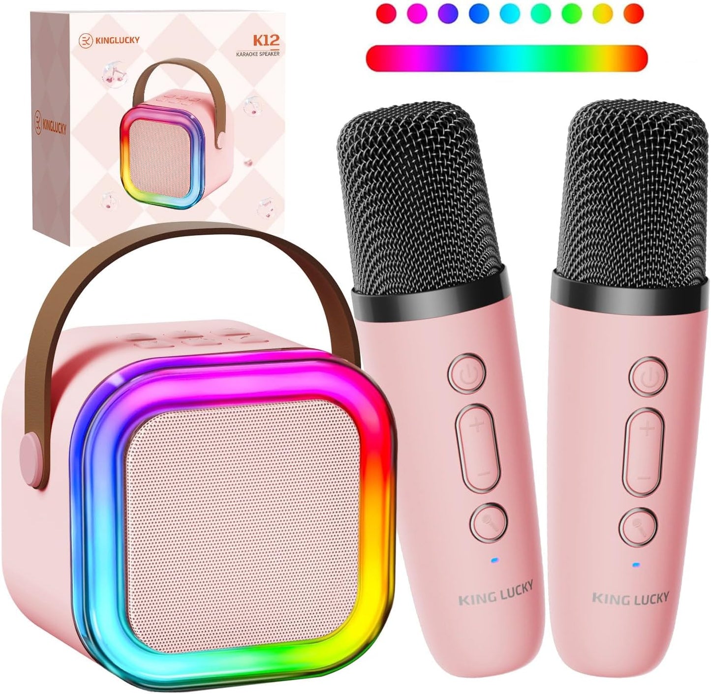 KaraokeKids™: Karaoke portátil | Diversión sin límites| Obsequio: 1 Microfono Adicional