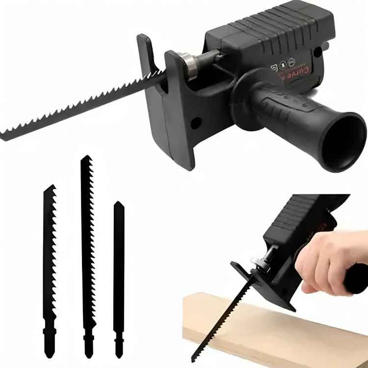 DRILLMASTER™: ADAPTADOR DE TALADRO A SIERRA
