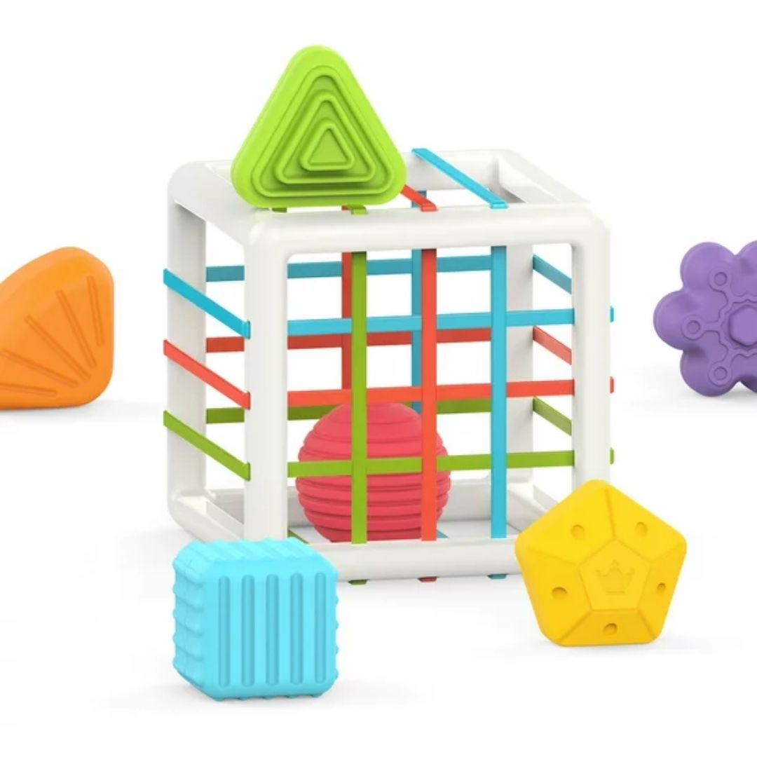SENSORYCUBE™: CUBO DE EXPLORACIÓN SENSORIAL | ESTIMULACIÓN TEMPRANA PARA TU BEBÉ