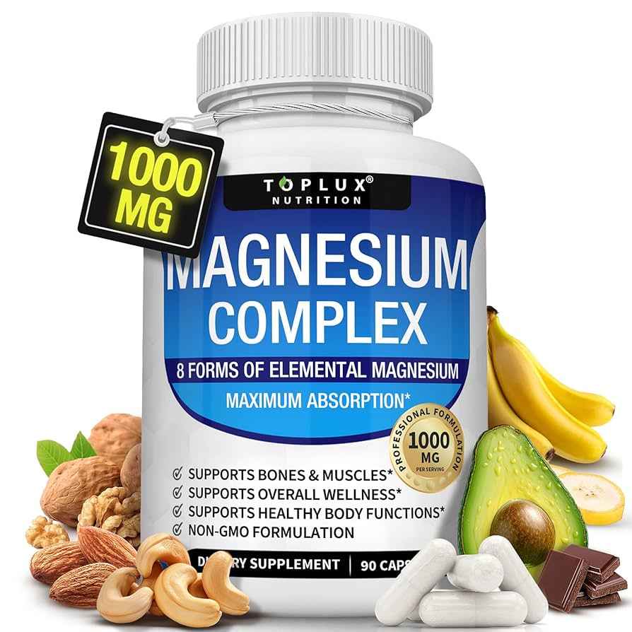 Magnesium Complex 8 en 1 | Energía, descanso y recuperación