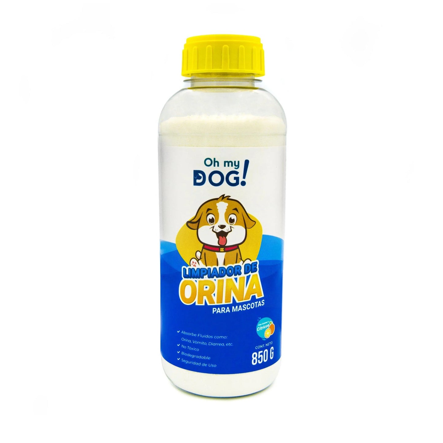 Polvo limpiador de orina y vómito de perros | Limpieza al instante 🔥| Frasco x 850grs