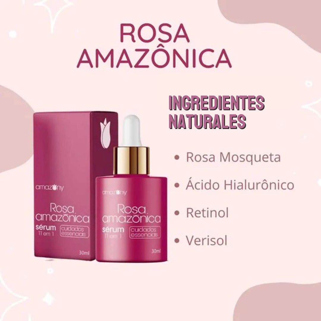 SERUM ROSA AMAZONICA | REVITALIZA TU PIEL