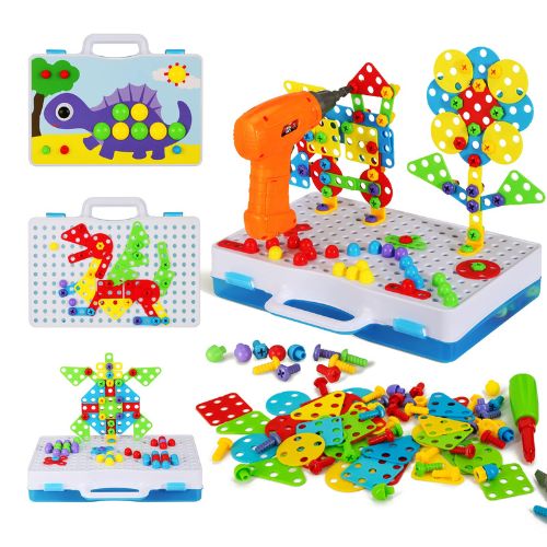 BuilDrill™ Juego de construcción creativo 4 en 1 (252 piezas)