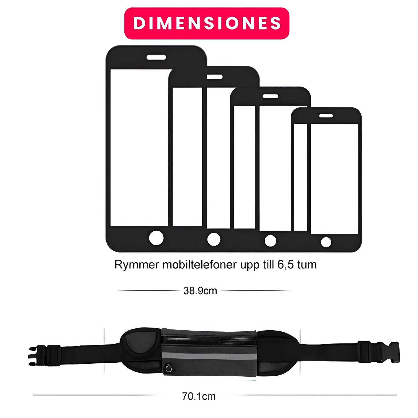 SAFESTRIDE™:CANGURO DEPORTIVO INVISIBLE E IMPERMEABLE