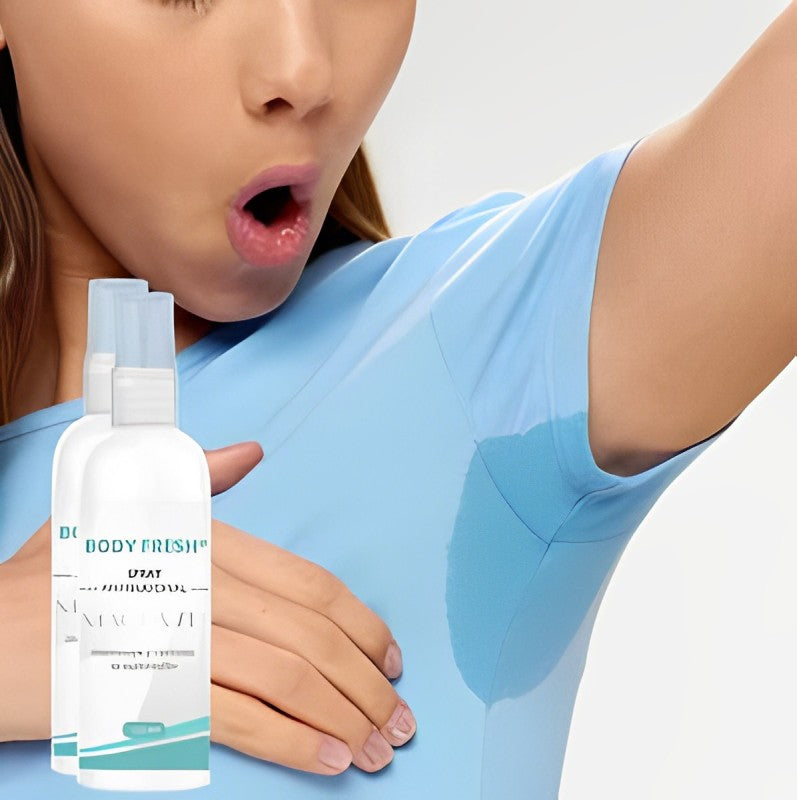BODYFRESH™: SPRAY ANTISUDORAL 120 ML, DILE ADIÓS AL SUDOR ¡SUPER PROMO 50% OFF 🔥 !