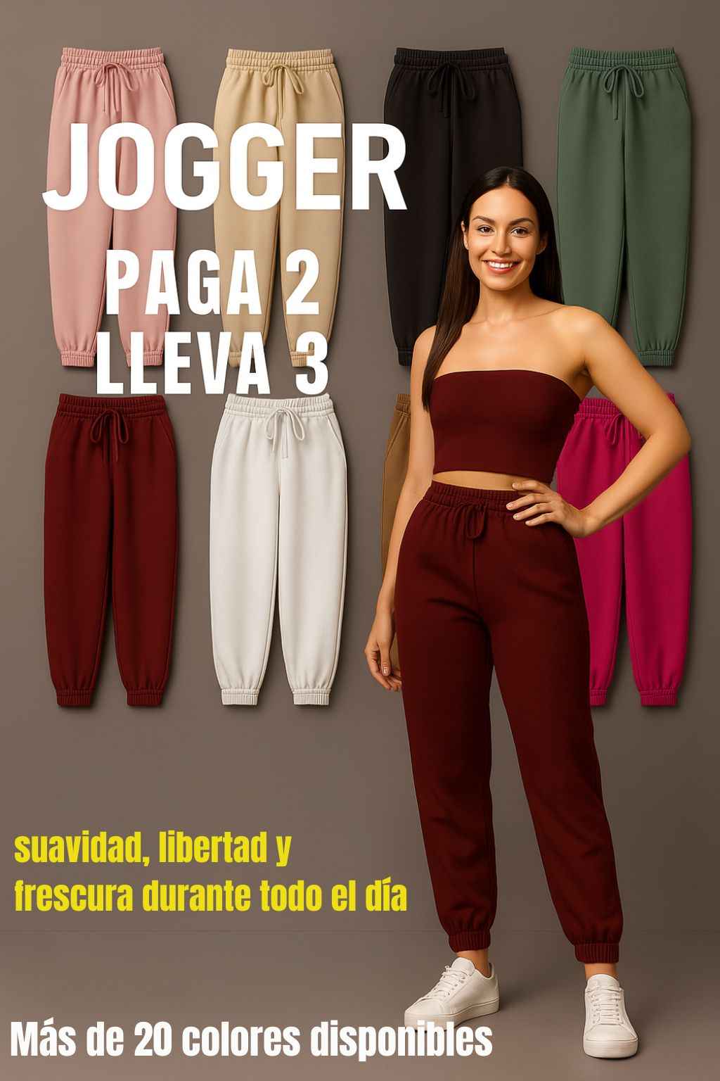 Jogger para Dama | Paga 2 Lleva 3