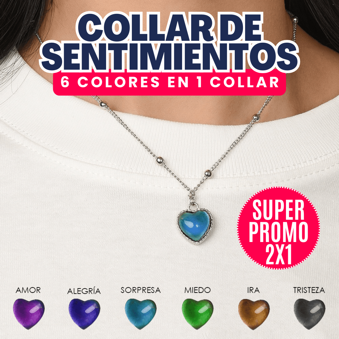 COLLAR DE LOS SENTIMIENTOS | OFERTA 2X1 ✨(EDICIÓN LIMITADA)