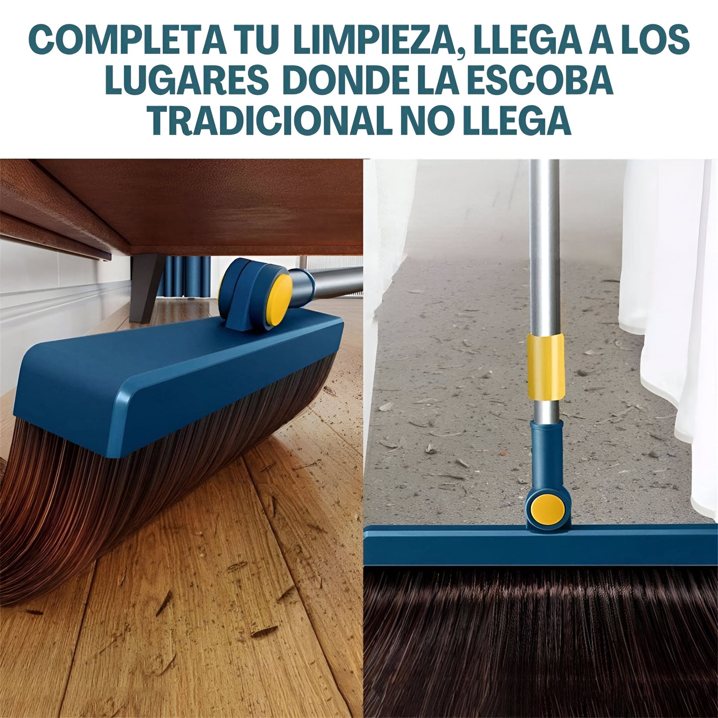 SET PORTÁTIL DE ESCOBA Y RECOGEDOR INTELIGENTE