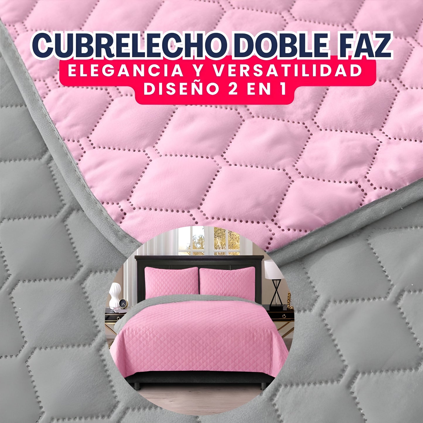 SOFTCOVER™:CUBRELECHO DOBLE FAZ DE LUJO | DUERME PLÁCIDAMENTE