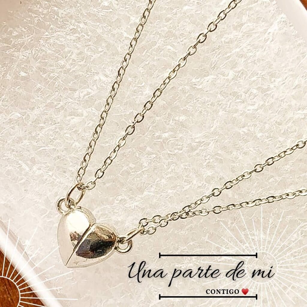 Collar Conexion Eterna : El imán del amor, la conexión del corazón 💗+ Bono descuento proxima compra