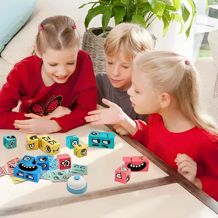 EMOCUBES GAME™:JUEGO EMOCIONES ROMPECABEZAS BLOQUES🎁 ¡BLACK DAYS🔥!