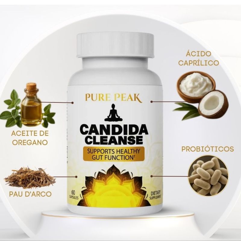Candida Cleanse: Limpieza digestiva 100% Natural