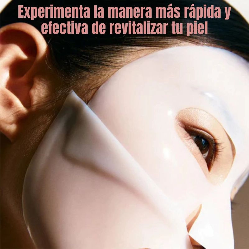 Mascarilla de colágeno con efecto rejuvenecedor