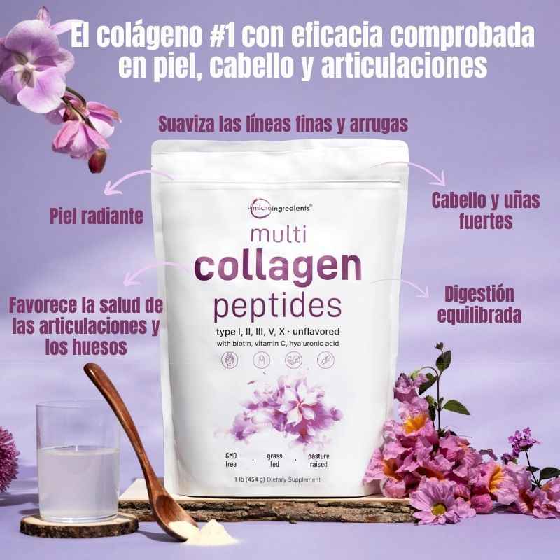 MultiCollagen™: Para una piel con menos lineas de expresión.