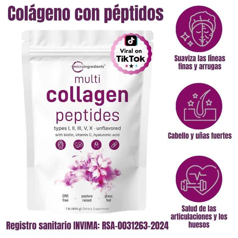MultiCollagen™: Para una piel con menos lineas de expresión.