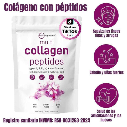 MultiCollagen™: Para una piel con menos lineas de expresión.