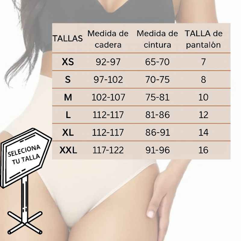 Vivelline™: Panty moldeador de cintura alta