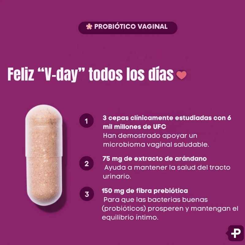 Probiótico vaginal 3 en 1 | Producto Importado