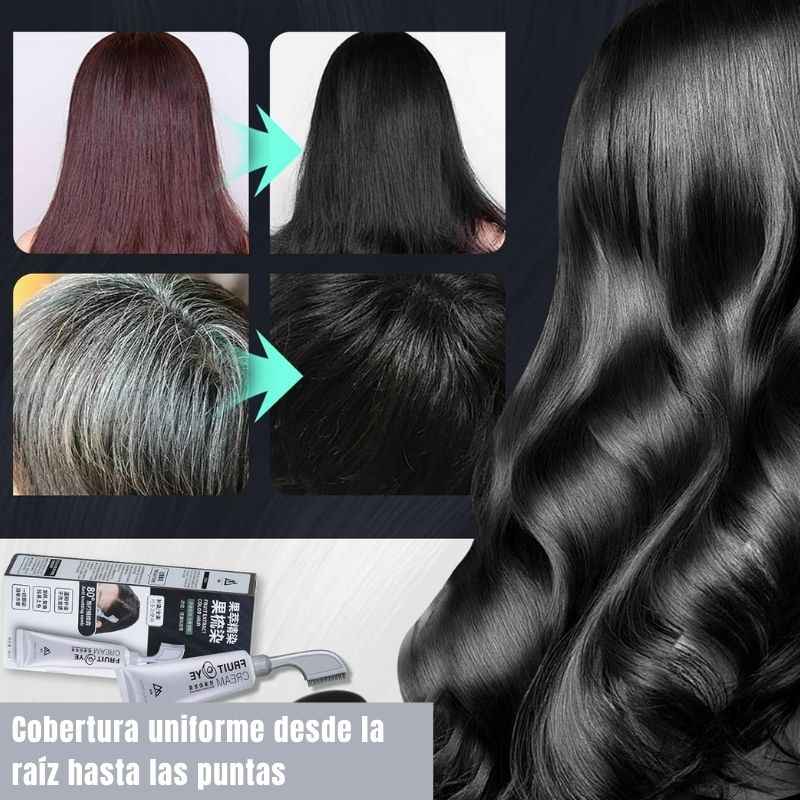 Tinte natural para el cabello +Regalo : Peine Aplicador