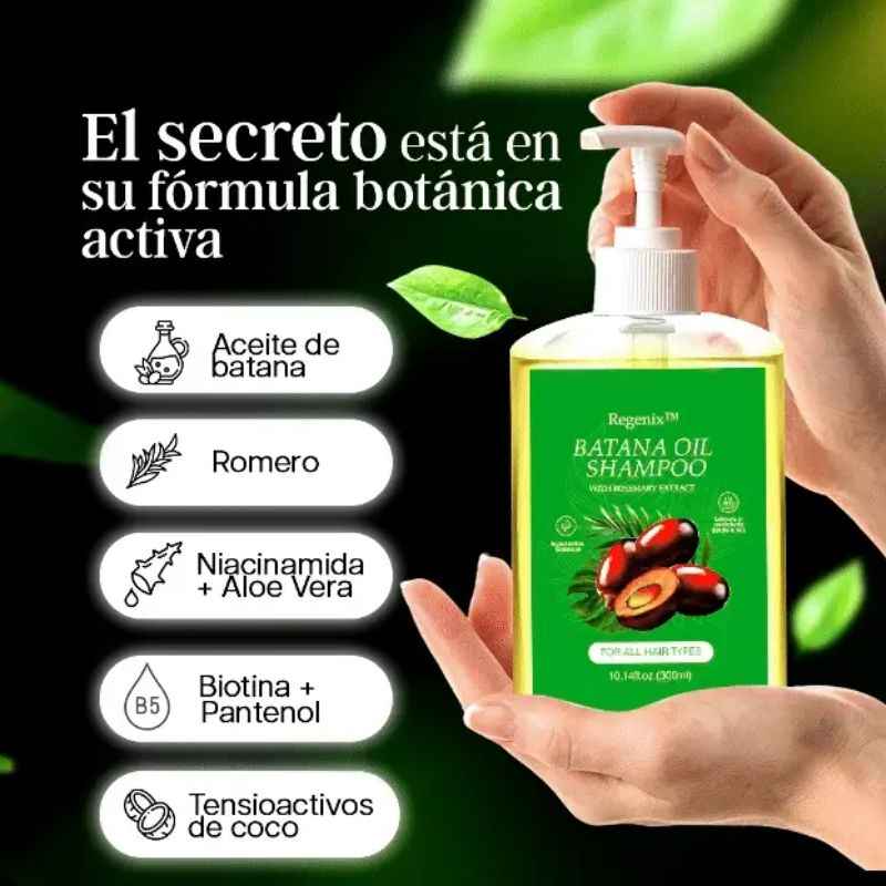 Gypsophila™: Champú de aceite de Batana y aceite de Romero