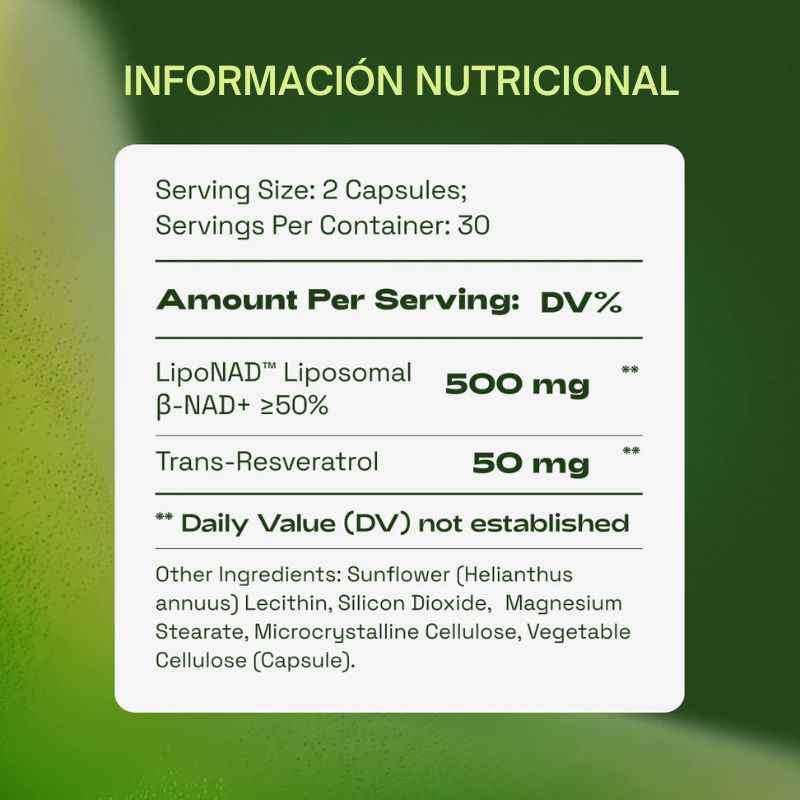 Cata-Kor: NAD+ Advanced + Resveratrol
