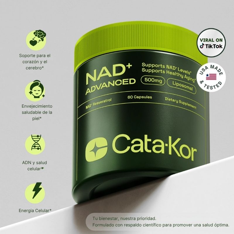 Cata-Kor: NAD+ Advanced + Resveratrol