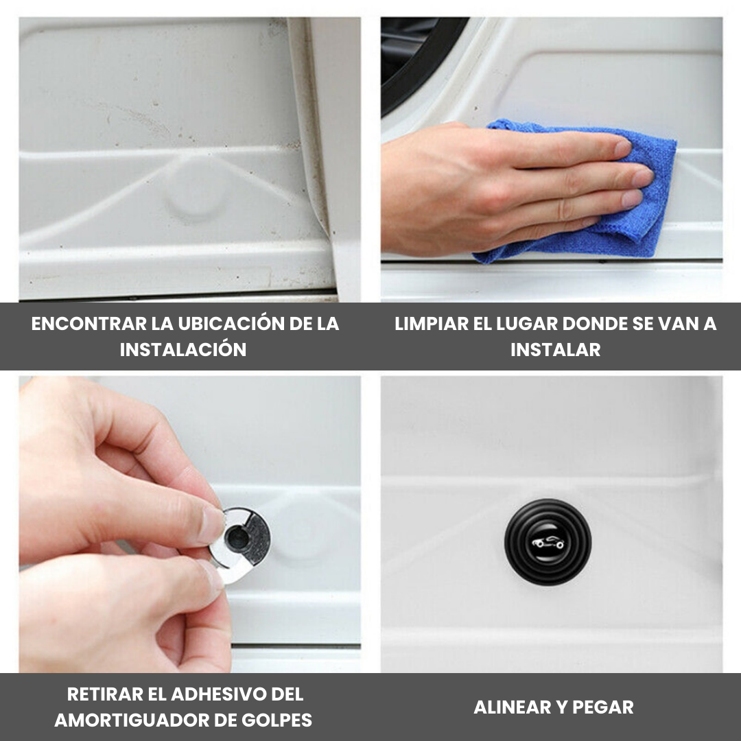 Antigolpes para puerta de carro (Pack de 8 unidades)