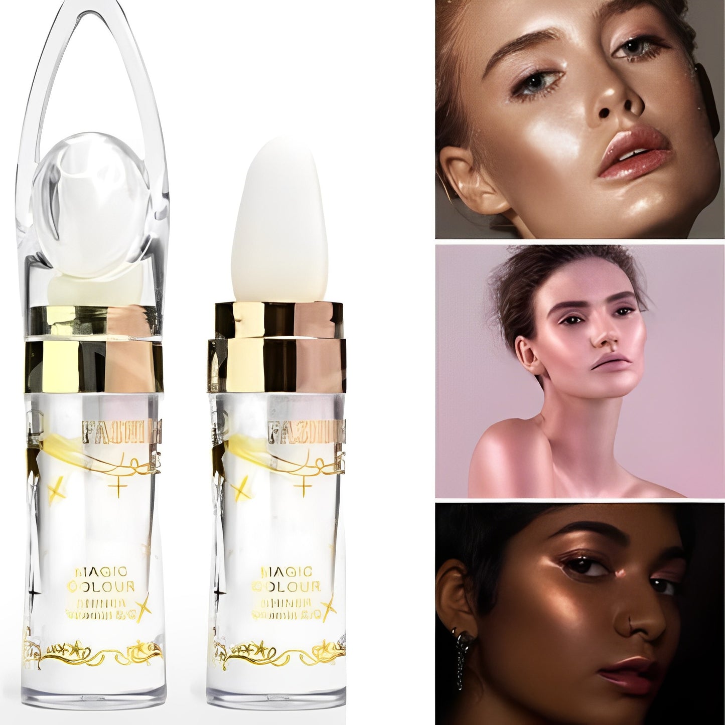 BrilloStellar: Iluminador con Brillo Continuo de 24H-Promo 2X1🧚♀️