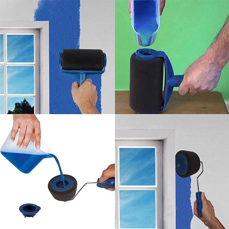 PAINT ROLLER™: KIT DE PINTURA RODILLO RECARGABLE ¡BLACK DAYS 🔥!