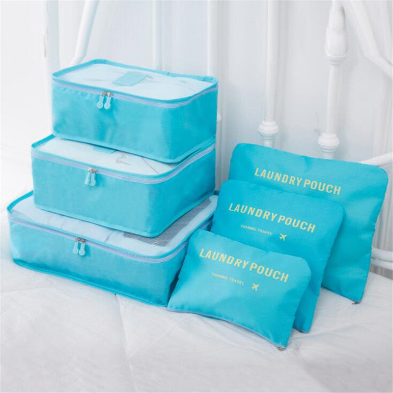 TRAVELPACK™ : KIT X 6 ORGANIZADORES DE EQUIPAJE VIAJERO¡SUPER PROMO FIN DE AÑO⭐ !
