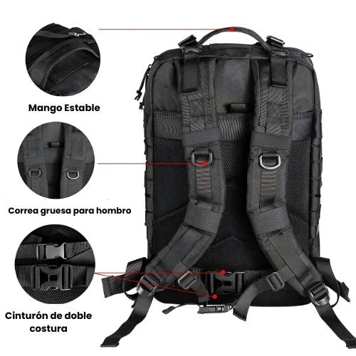 Morral Táctico Multiusos estilo Militar