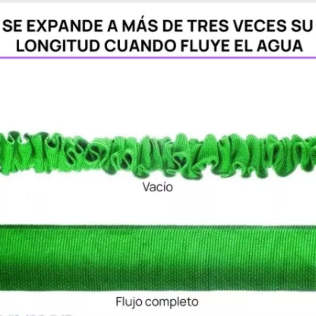 MANGUERA DE JARDÍN EXPANDIBLE | MAGIC HOSE 30M | LA ORIGINAL