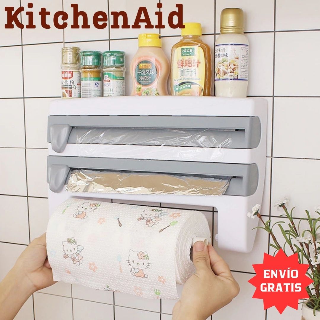 KITCHENAID PAPER: DISPENSADOR DE PAPEL 3 EN 1 PARA TU COCINA