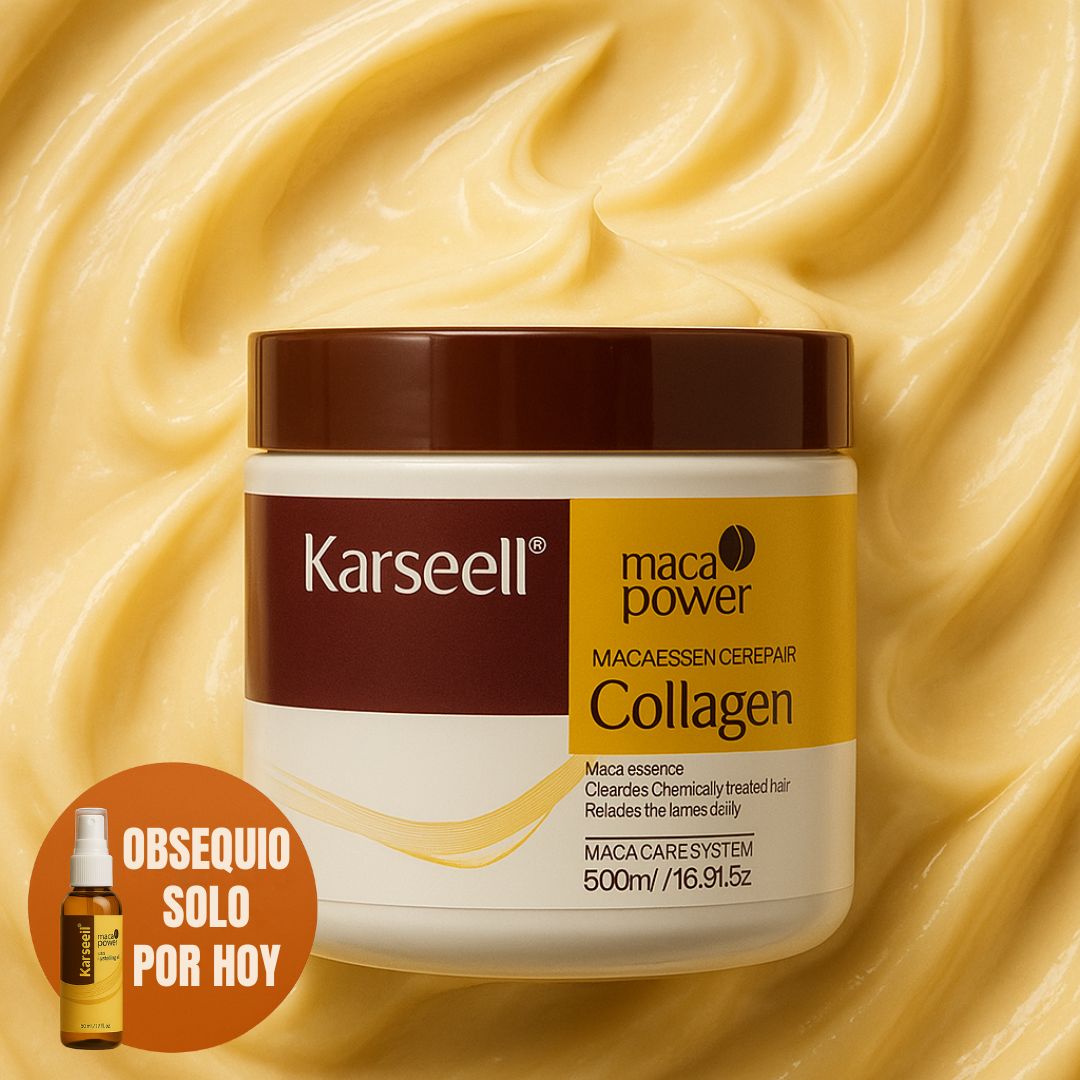 Karseell®: Tratamiento Capilar de Colágeno (500ml) + Obsequio