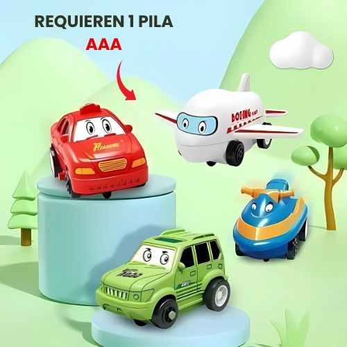 PuzzleDrive™ Pista de Rompecabezas con Auto Eléctrico | Incluye 25 Piezas para Armar