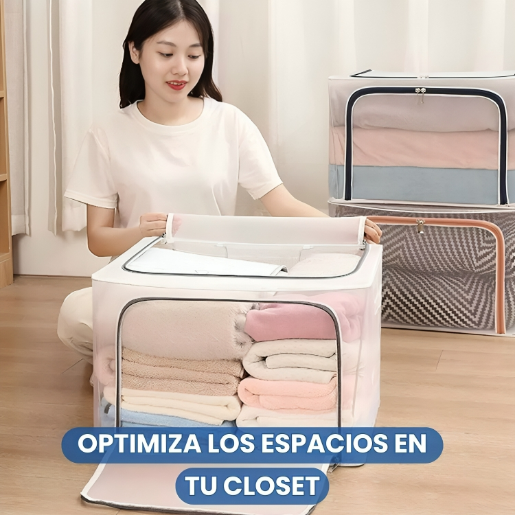 ORGANIZADOR PLEGABLE RÍGIDO | AHORRA 60% ESPACIO EN TU CLOSET