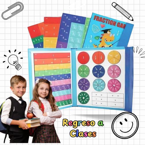Libro magnético de facciones matemáticas