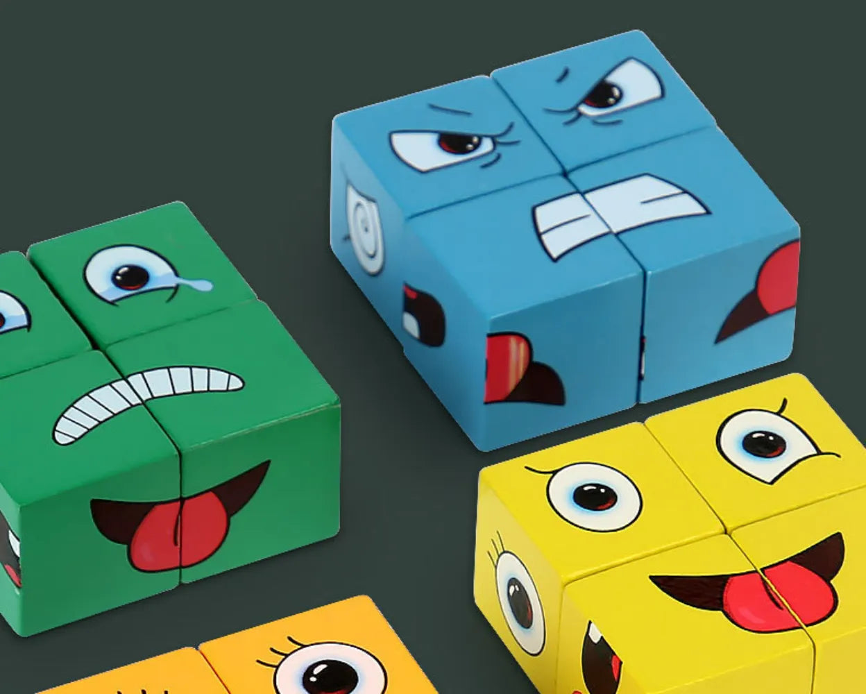 EMOCUBES GAME™:JUEGO EMOCIONES ROMPECABEZAS BLOQUES🎁 ¡BLACK DAYS🔥!