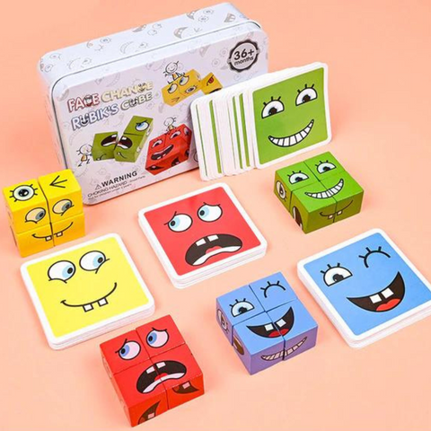EMOCUBES GAME™:JUEGO EMOCIONES ROMPECABEZAS BLOQUES🎁 ¡BLACK DAYS🔥!