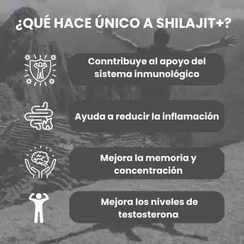 Shilajit + : Resina Natural del Himalaya | Paga 1 lleva 2