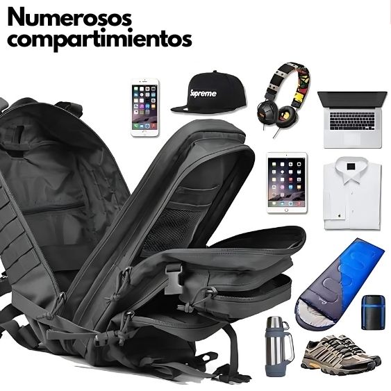 Morral Táctico Multiusos estilo Militar