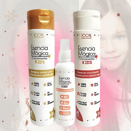 Esencia Magica Kids Combo premium crecimiento y cuidado
