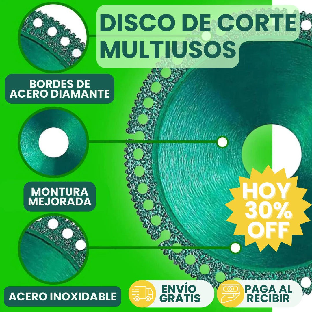 DIAMONDISK™: DISCO INDESTRUCTIBLE MULTIUSOS !SUPER OFERTA FIN DE AÑO⚡ ¡