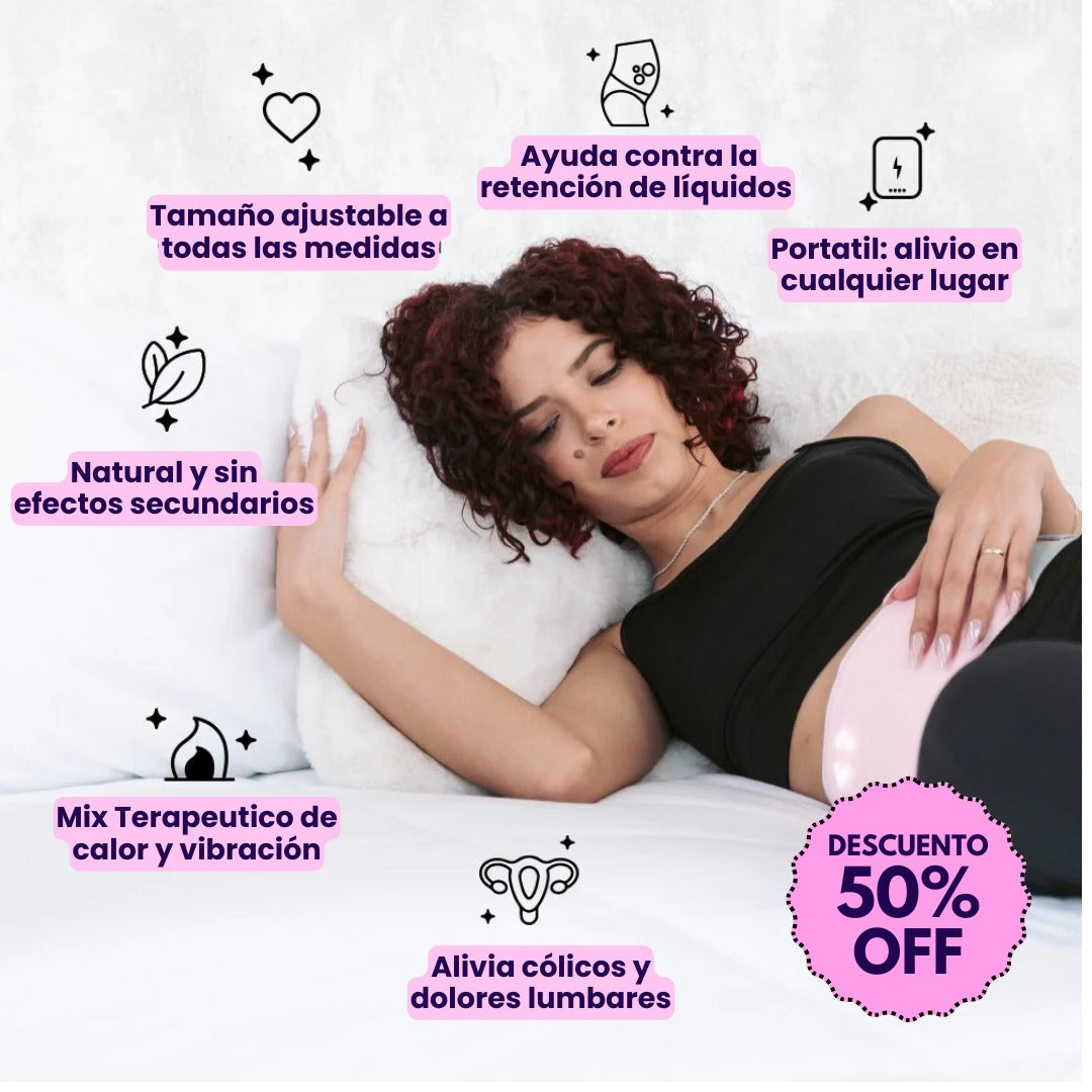 BANDA TÉRMICA PARA ALIVIO MENSTRUAL ¡SUPER OFERTA 50%OFF 🔥!