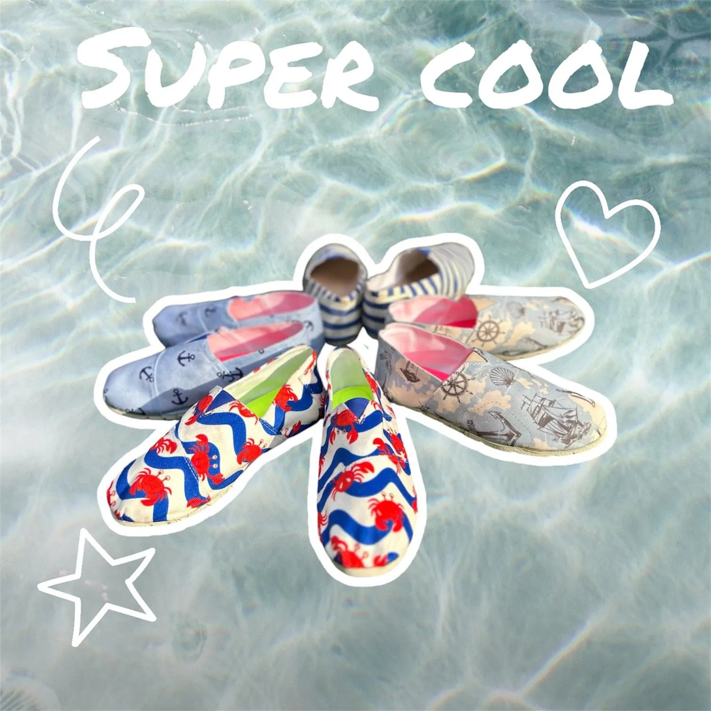 Alpargatas Colección Ocean™ + Plantilla Memory Foam adicional | Comodidad y Estilo