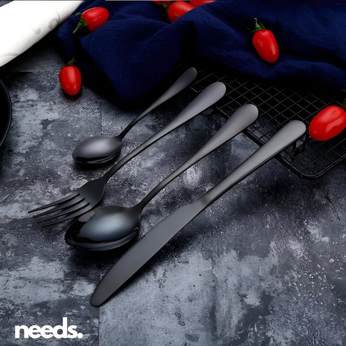 CUTLERYPRO™: SET CUBIERTOS DE LUJO POR 24 PIEZAS