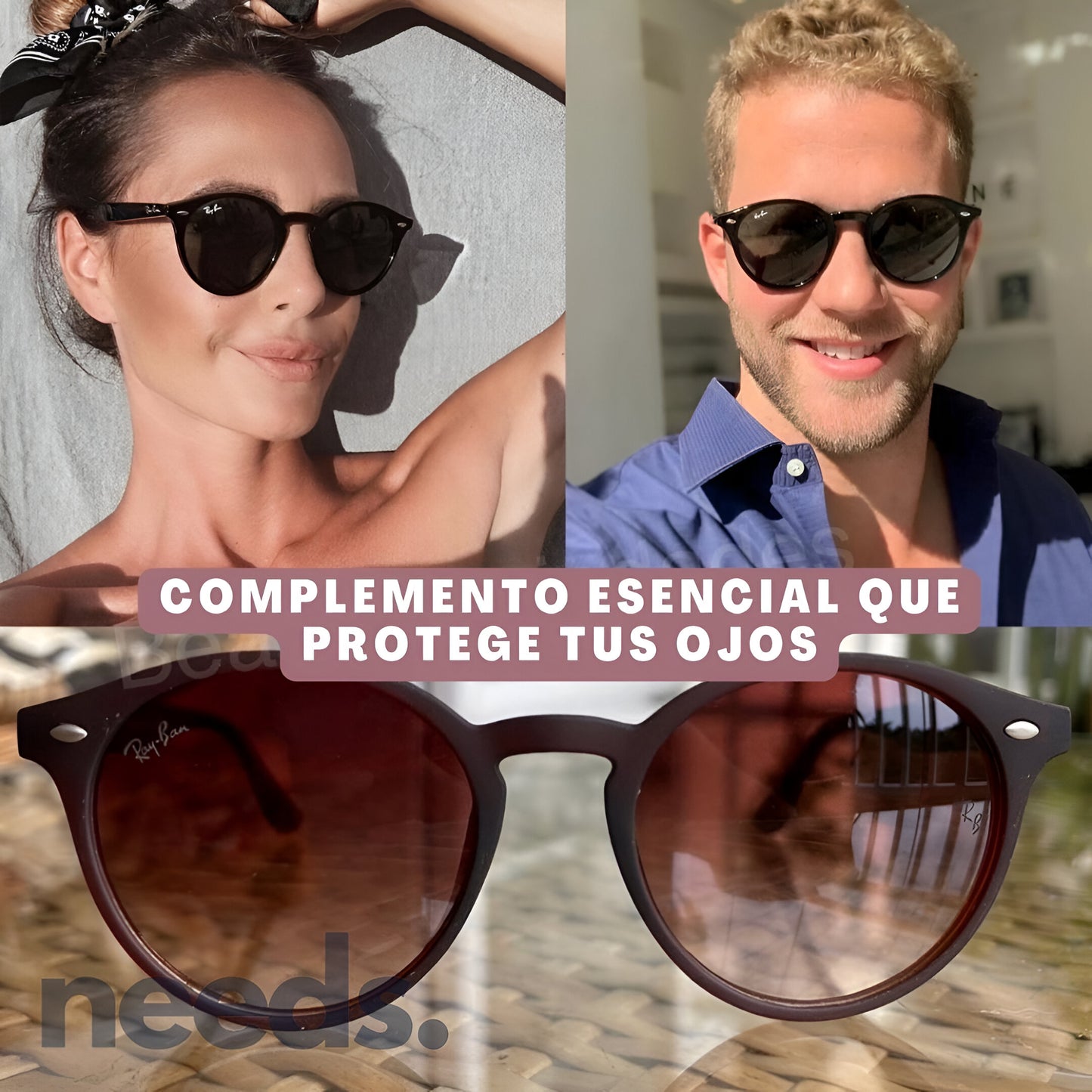 VISIONLUX™: GAFAS DE SOL UNISEX | ESTILO Y PROTECCIÓN | OBSEQUIO: ESTUCHE DE LUJO